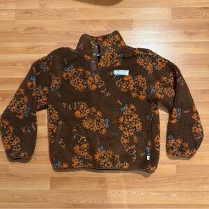 Parks Project Brown and Orange Fleece
